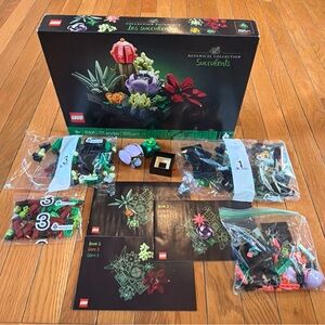 Lego Botanical Collection Succulents 10309 771 Pieces 18+ Building Set